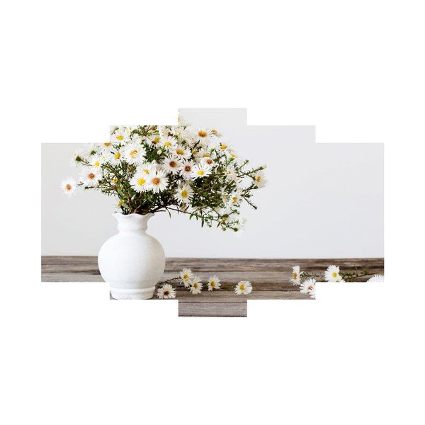 Pięcioczęściowy obraz Vase