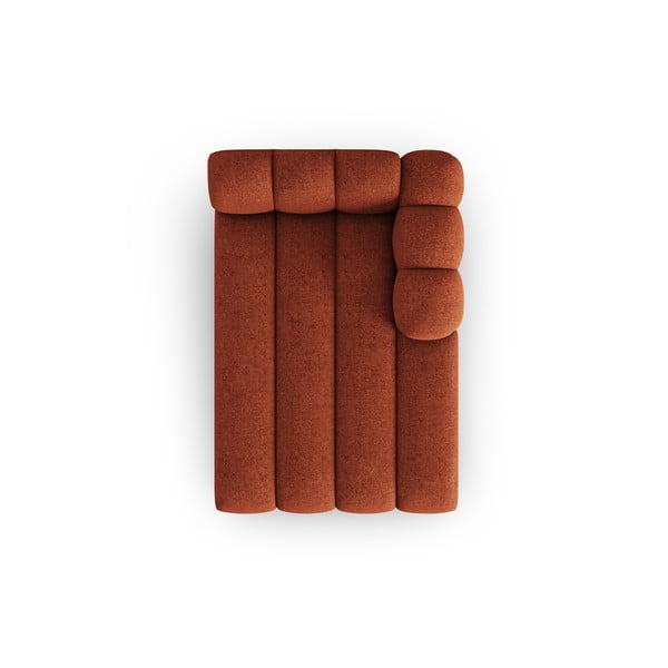 Ceglasty szezlong (prawostronny) Lupine – Micadoni Home-image-2