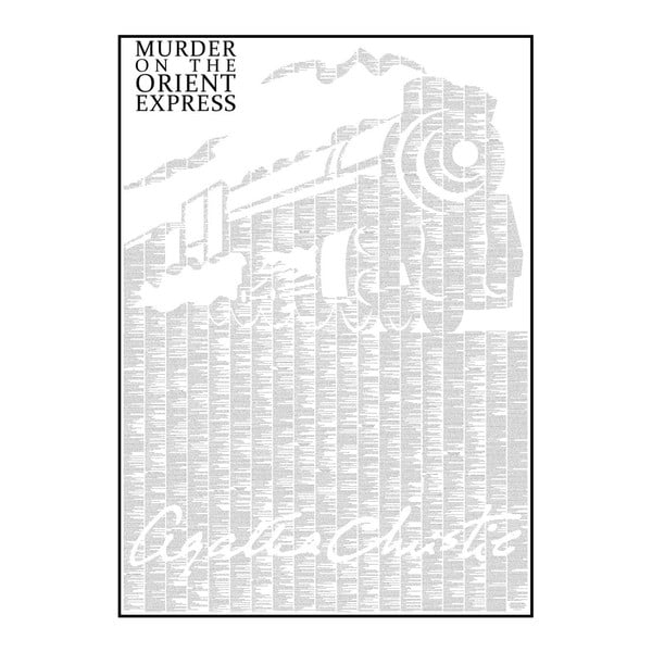 Plakat "Morderstwo w Orient Expressie", 70x100 cm