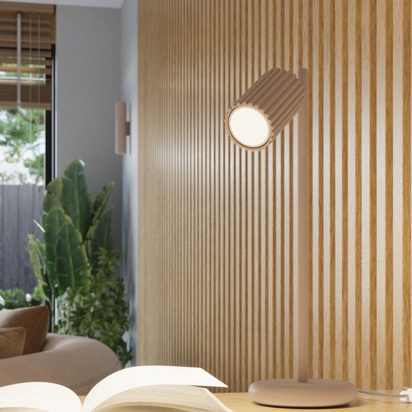 Szarobrązowa metalowa lampa wisząca ø 19,5 cm Gleam – Sollux-image-3