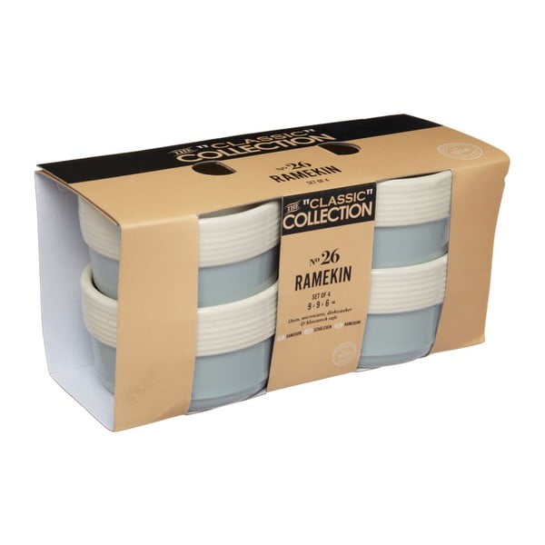 Zestaw 4 ceramicznych kokilek do zapiekania Kitchen Craft Classic Collection, ⌀ 9 cm-image-1