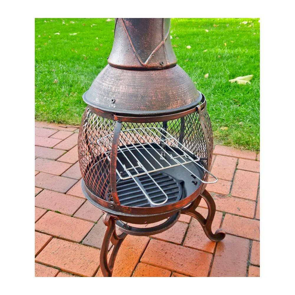 Żeliwne palenisko ø 50 cm – Garden Pleasure (zdjęcie 5)