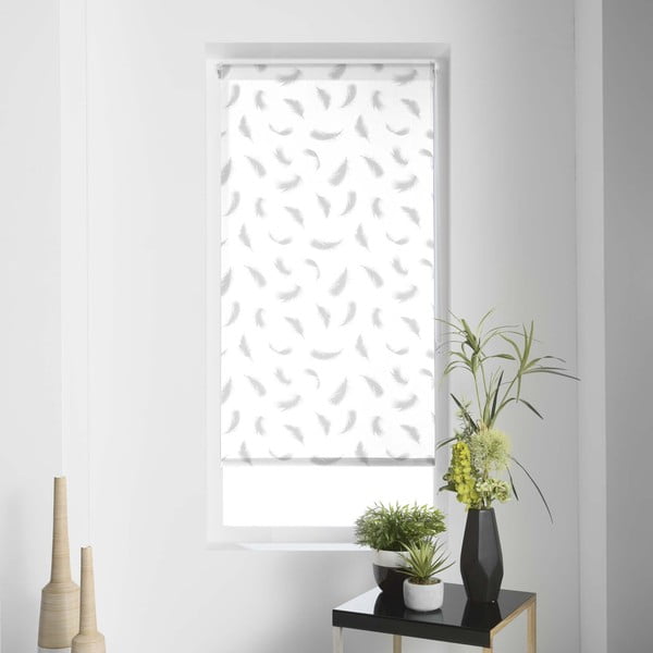 Biała tekstylna roleta 60x90 cm Envolea – douceur d'intérieur
