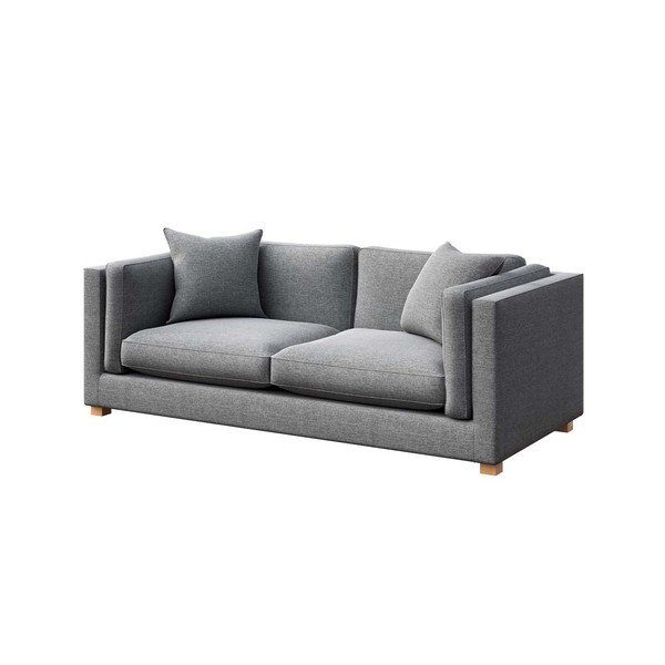 Szara sofa 235 cm Pomo – Ame Yens-image-2