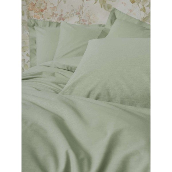 Szałwiowa pościel jednoosobowa 200x140 cm Plain  – Mijolnir-image-1