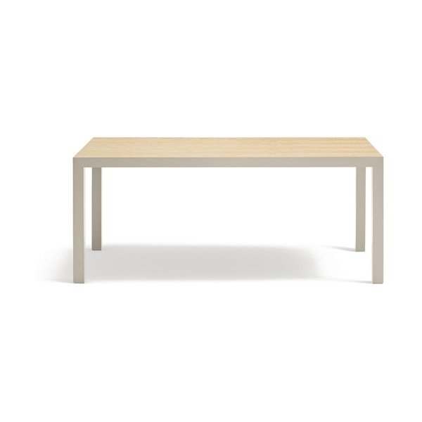 Stół z blatem z drewna dębowego 75x180 cm Alma – Teulat-image-2