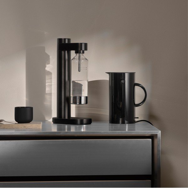 Czarny sprzęt kuchenny ze stali nierdzewnej Brus – Stelton-image-1