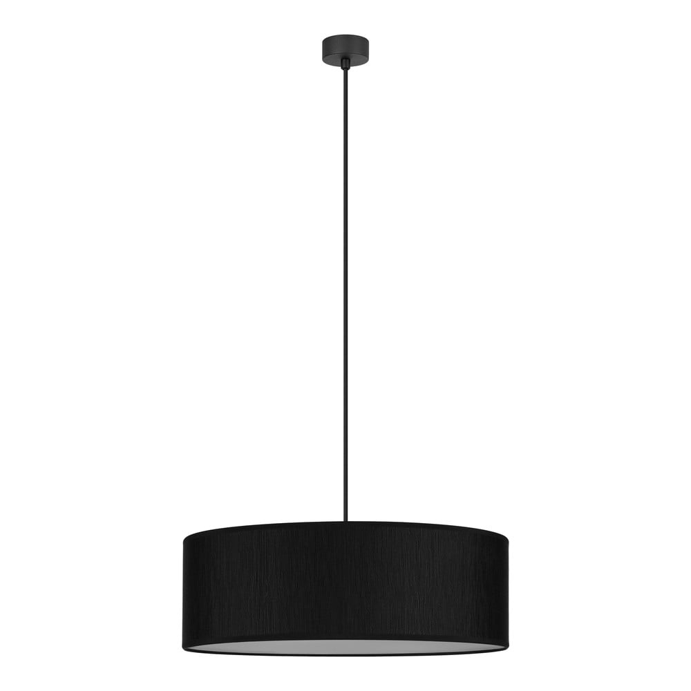 Czarna lampa wisząca Bulb Attack Doce XL, ⌀ 45 cm