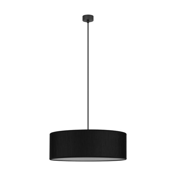 Czarna lampa wisząca Sotto Luce Doce XL, ⌀ 45 cm