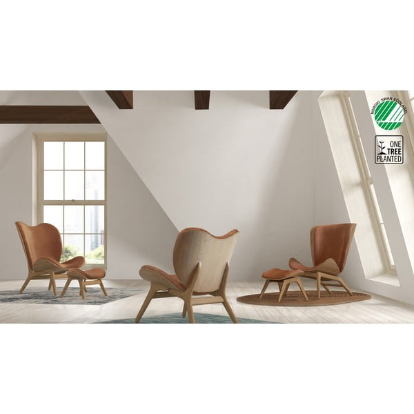 Pomarańczowy fotel A Conversation Piece – UMAGE-image-1