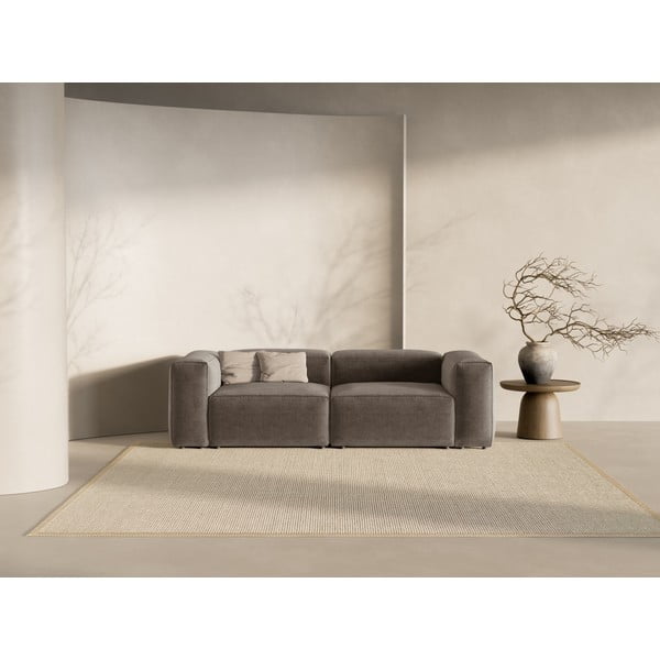 Brązowa sofa 264 cm Bergamo – Cosmopolitan Design-image-1