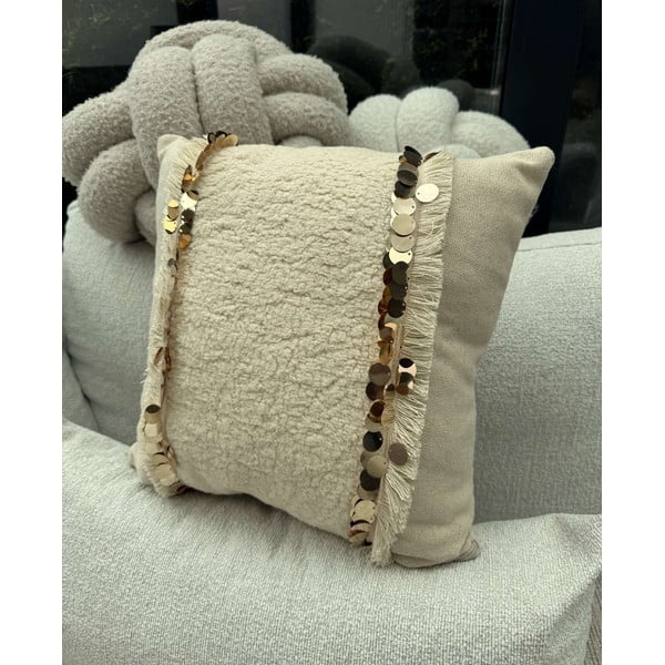 Poszewka na poduszkę 43x43 cm Sequins – Mioli Decor-image-2