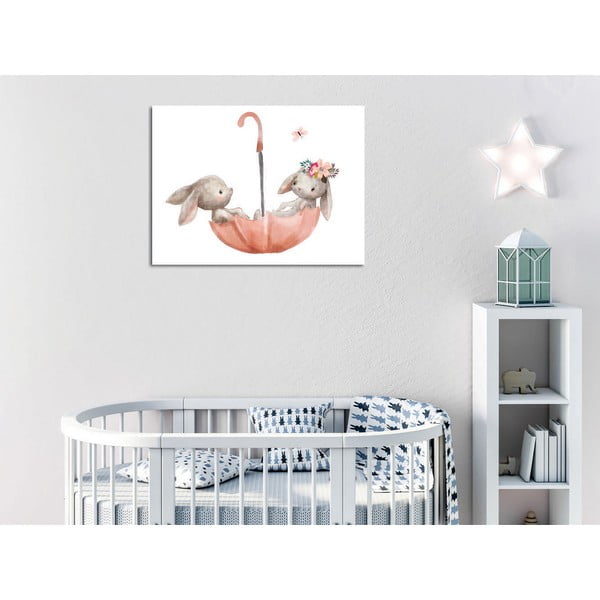 Obrazek dziecięcy 40x30 cm Bunnies – Wallity-image-2