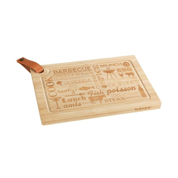 Deska do krojenia z drewna bambusowego Wenko Steak Board, 39,5x28 cm-image-4