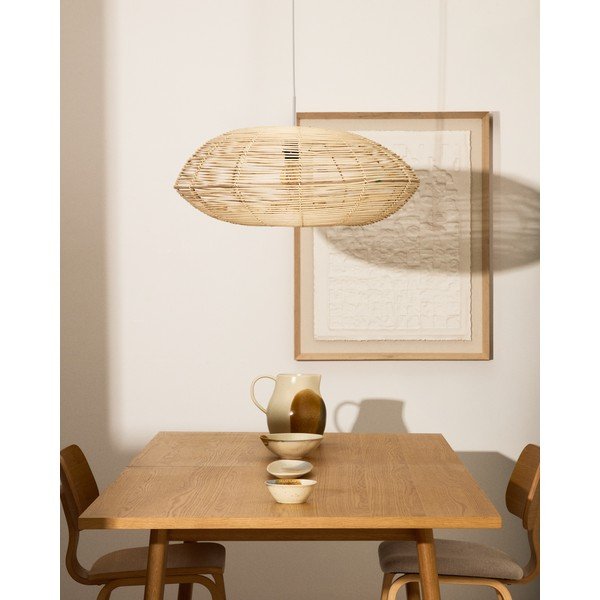 Rattanowy abażur ø 70 cm Flaro – Kave Home-image-1