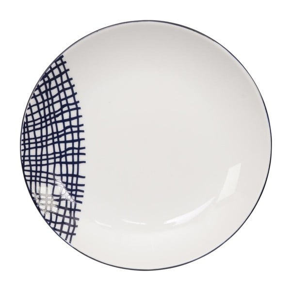 Talerz porcelanowy Tokyo Design Studio Le Bleu De Nimes, ⌀ 16,5 cm