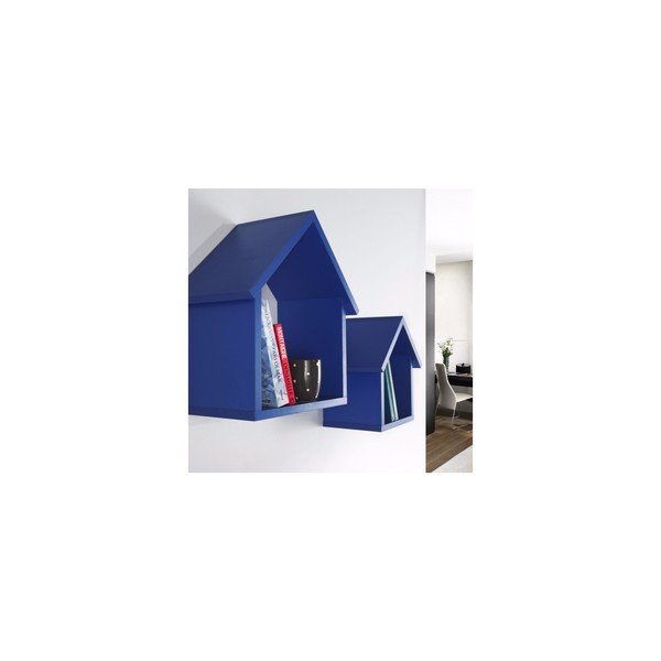 Zestaw 2 półek wiszących Maison Blue-image-1