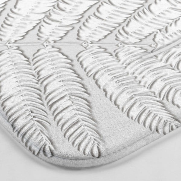 Jasnoszary dywanik łazienkowy do WC 45x45 cm Amber – douceur d'intérieur-image-2