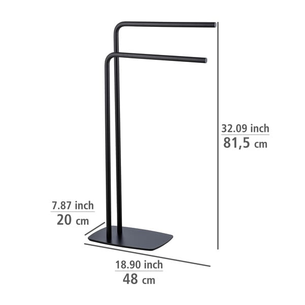 Stalowy stojak na ręczniki Iria – Wenko-image-3