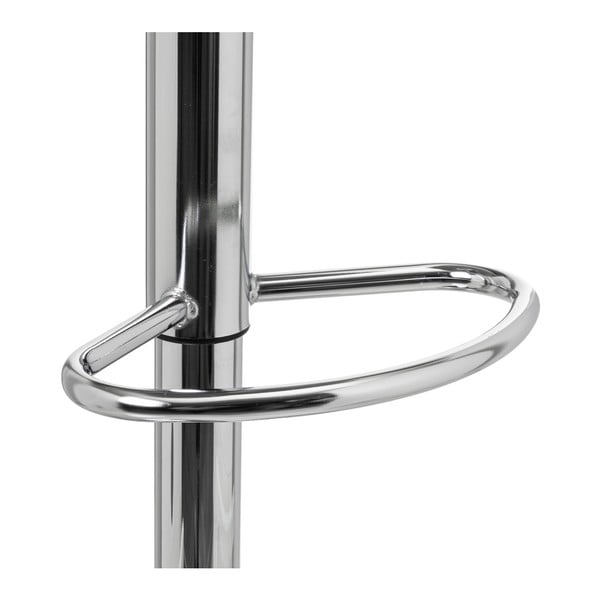 Białe hokery z imitacji skóry z regulowaną wysokością zestaw 2 szt. (wysokość siedziska 56,5 cm) – Casa Selección-image-3