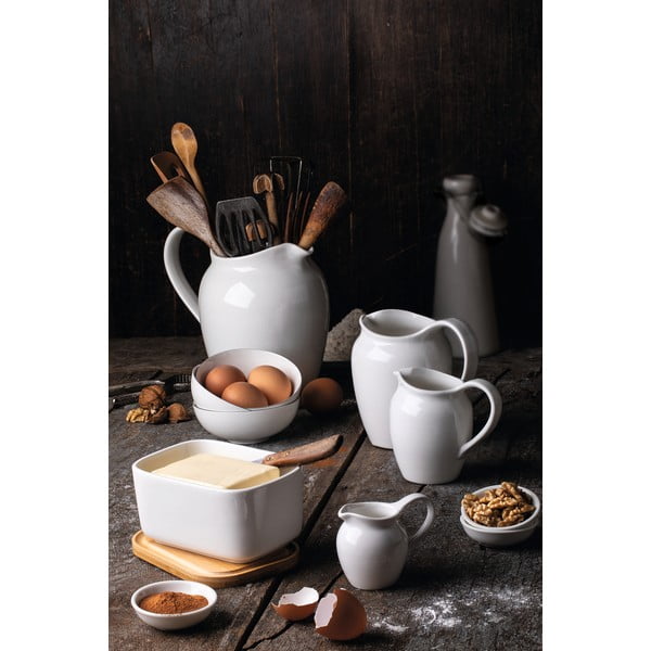 Biały porcelanowy mlecznik Maxwell & Williams Basic, 720 ml-image-1