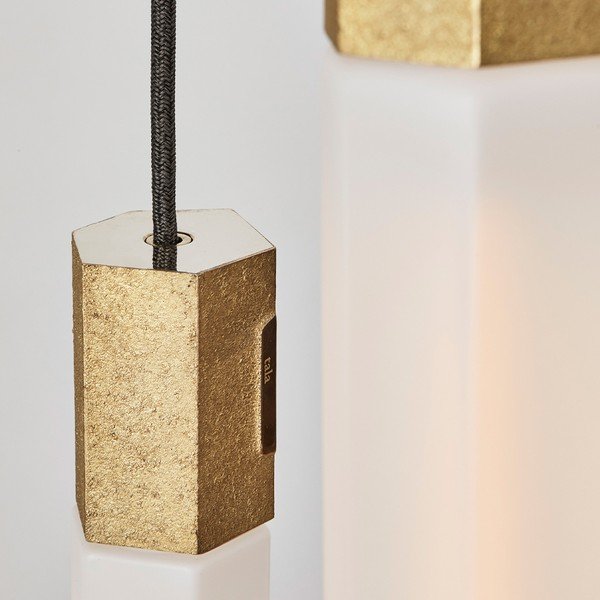 Lampa wisząca ze ściemniaczem w kolorze złota ø 6 cm Basalt – tala-image-3