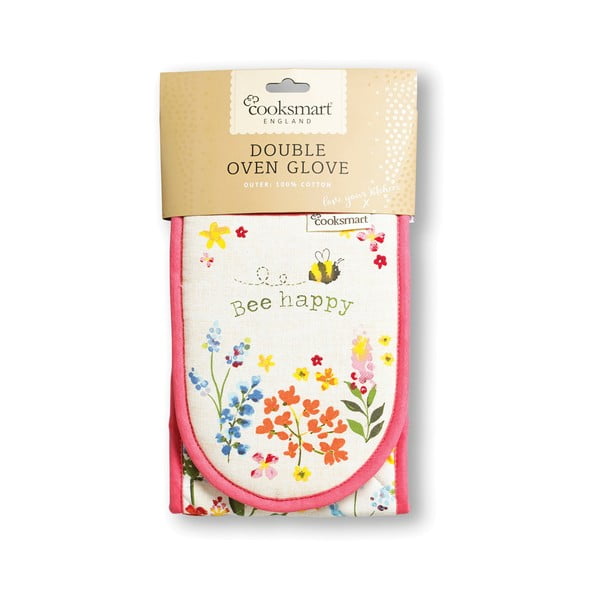 Zestaw fartucha i rękawicy kuchennej 2 szt. Bee Happy – Cooksmart ®-image-4