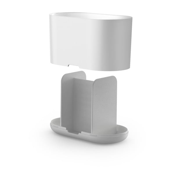 Biały plastikowy kubek na szczoteczki do zębów Duo – Joseph Joseph-image-2