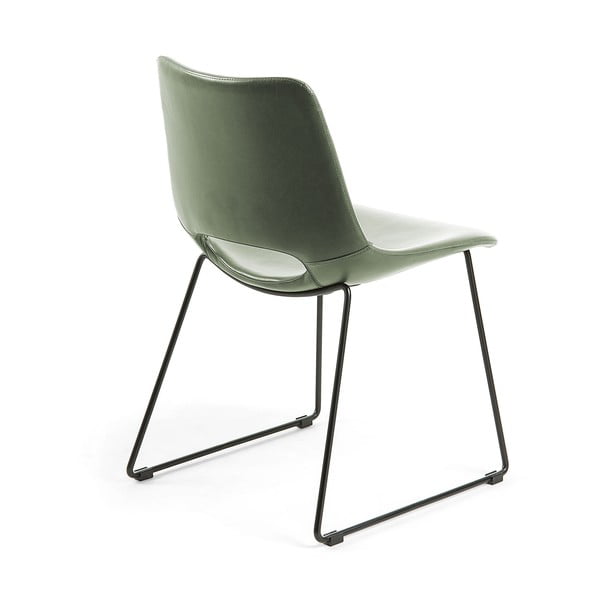 Zielone krzesło do jadalni Kave Home Zahara-image-3