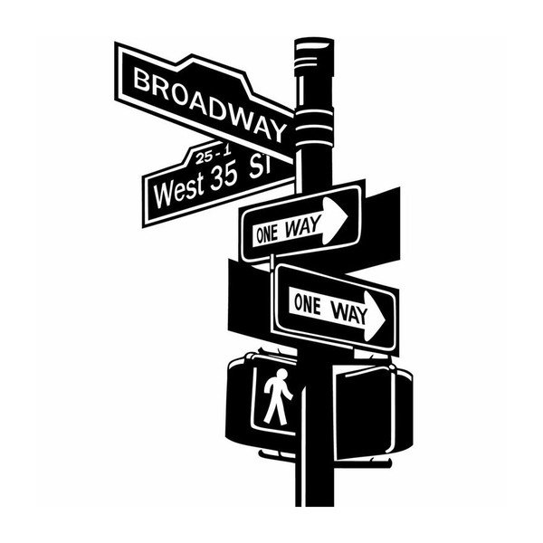 Naklejka Ambiance Broadway-image-2