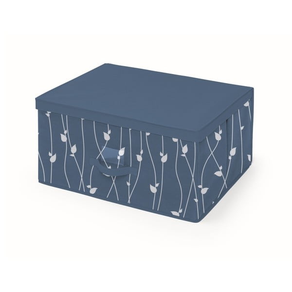 Niebieskie pudełko Cosatto Leaves, szer. 60 cm