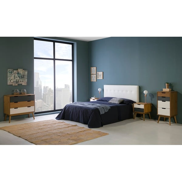 Komoda z litego drewna sosnowego Marckeric Cusco, szer. 80 cm-image-1