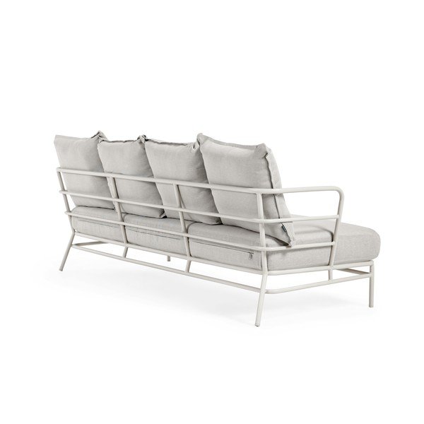 Beżowo-biała sofa ogrodowa Kave Home Mareluz-image-3