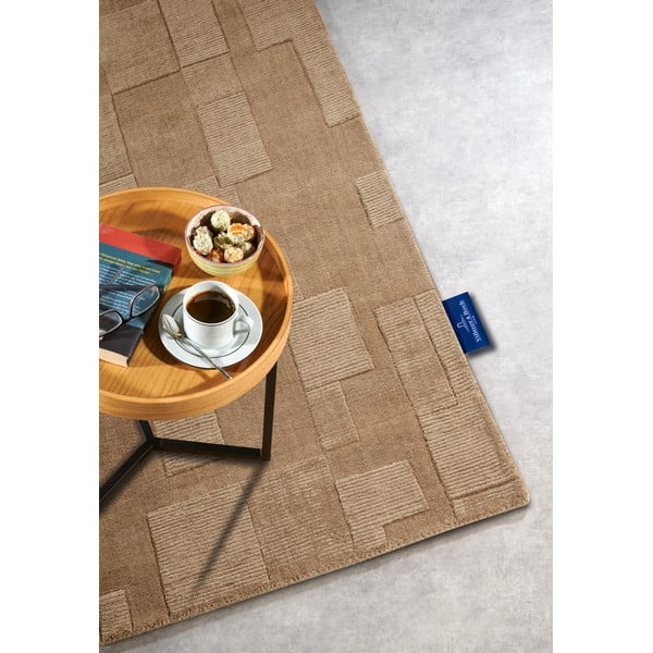 Beżowy wełniany dywan tkany ręcznie 80x150 cm Wilhelmine – Villeroy&Boch-image-2