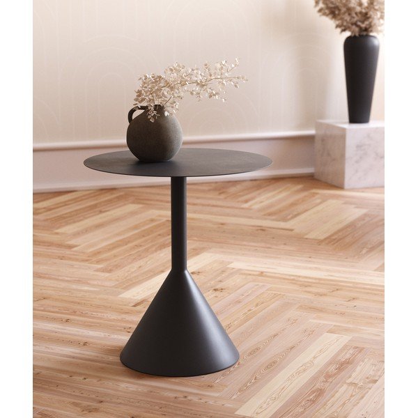 Metalowy okrągły stolik ø 48 cm Yinan – Kave Home-image-1