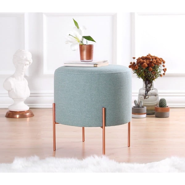 Jasnoniebieski puf Copper – Artie-image-3