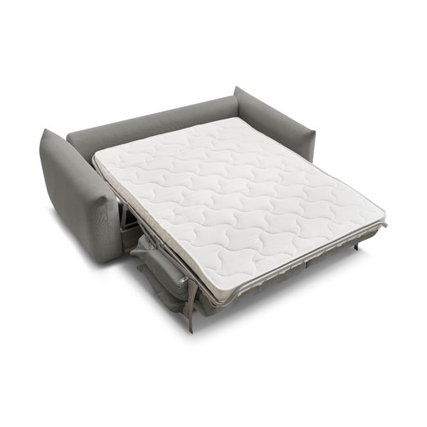 Szara rozkładana sofa 214 cm Ernest – Bobochic Paris-image-4