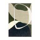 Zielony wełniany dywan tkany ręcznie 160x230 cm Matrix – Asiatic Carpets
