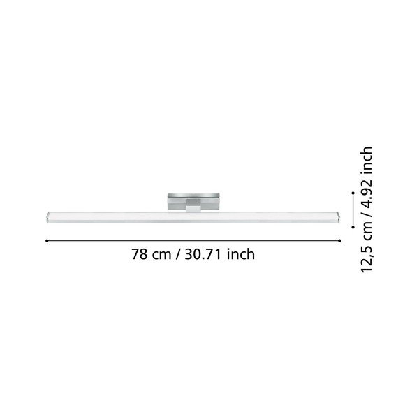 Kinkiet LED w kolorze srebra PANDELLA 1 – EGLO-image-2