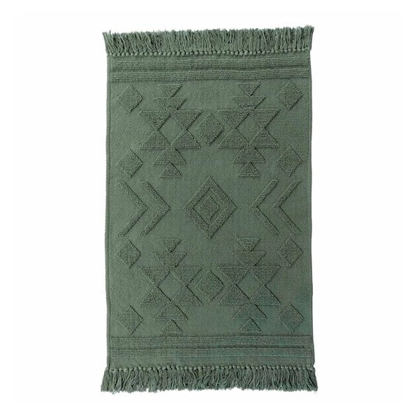 Ciemnozielony dywan odpowiedni do prania 60x90 cm Cilaos – douceur d'intérieur