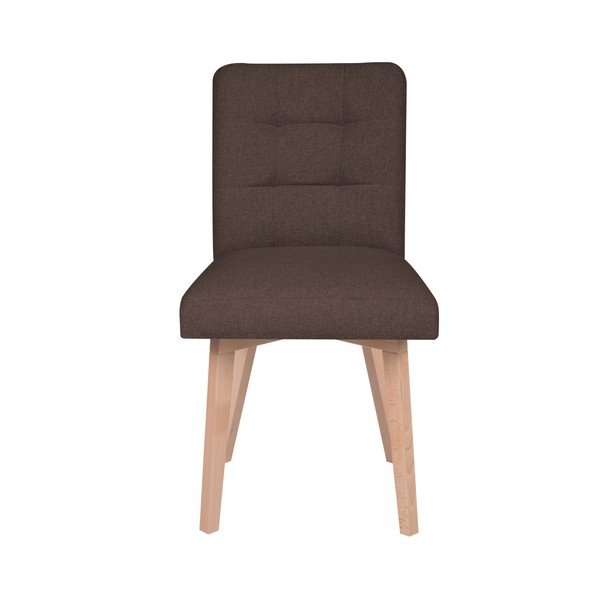 Brązowe krzesło Mazzini Sofas Tulip