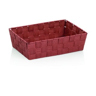 Czerwony koszyk Kela Alvaro, 29,5x20,5 cm