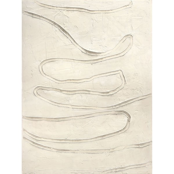 Ręcznie malowany obraz 88x118 cm Track The Line – Malerifabrikken