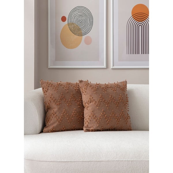 Poszewki na poduszki zestaw 2 szt. 43x43 cm Tuffet – Mioli Decor-image-3