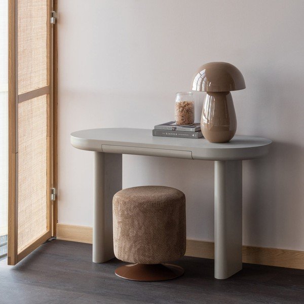 Beżowa konsola 50x120 cm Mael – WOOOD-image-4