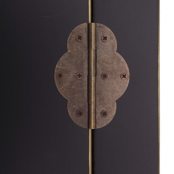 Czarna szafa 55x185 cm Oriente – Ixia-image-3