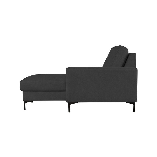 Ciemnoszary szezlong Cosmopolitan design Atlanta, prawy róg-image-2