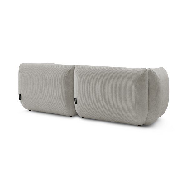 Beżowa sztruksowa sofa 260 cm Lecomte – Bobochic Paris-image-4
