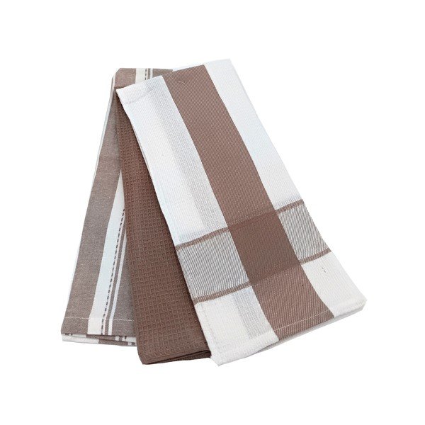 Bawełniane ścierki zestaw 3 szt. 45x70 cm Vafle – JAHU collections