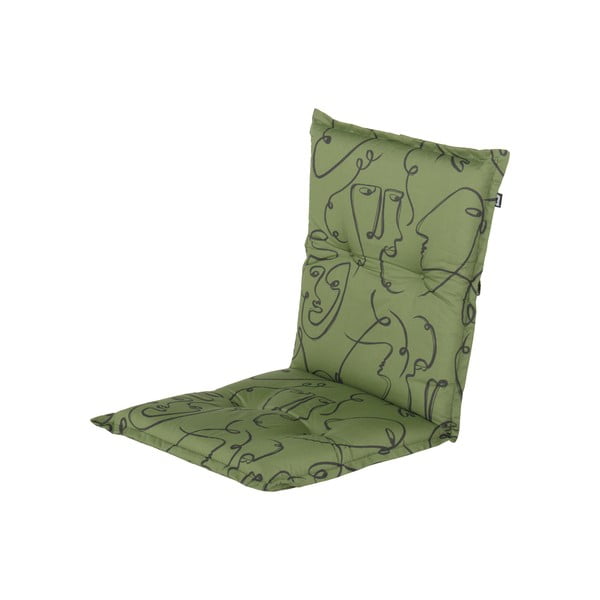 Zielona ogrodowa poduszka do siedzenia 50x100 cm Faces – Hartman